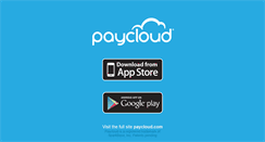 Desktop Screenshot of m.paycloud.com